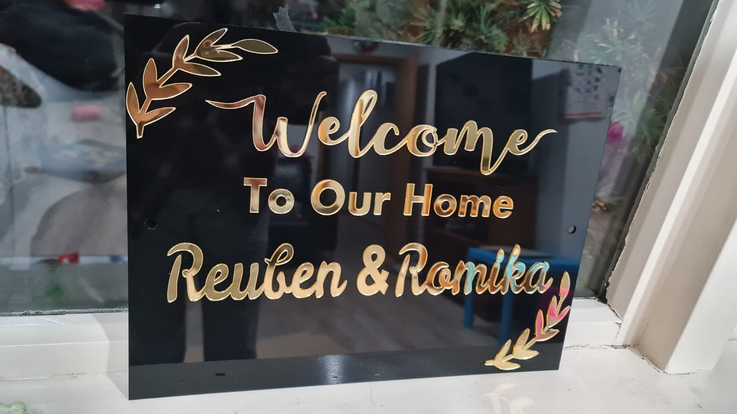 Couple Name Signs
