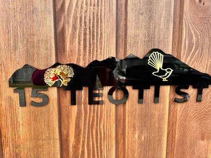 House Signs with 3D letters