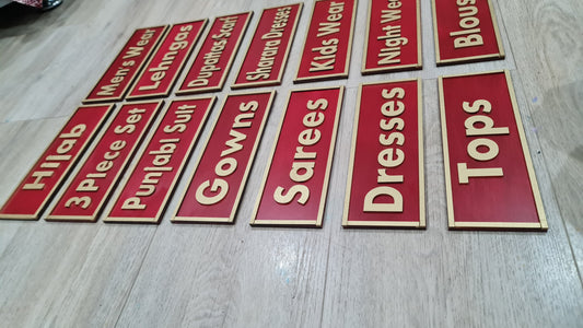 Cloth shops accessories
