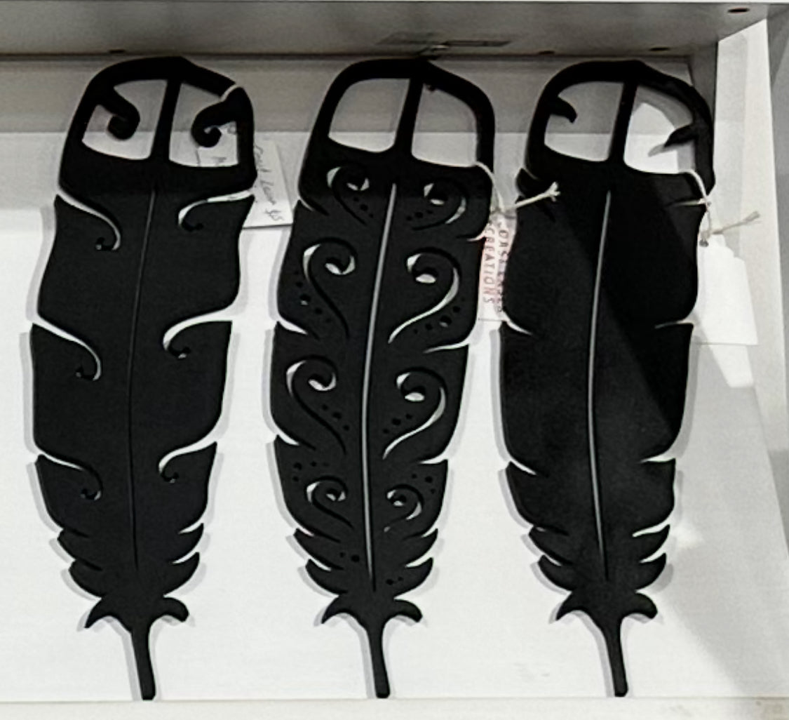 Huia Feather (Set of three)
