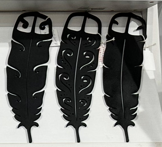 Huia Feather (Set of three)