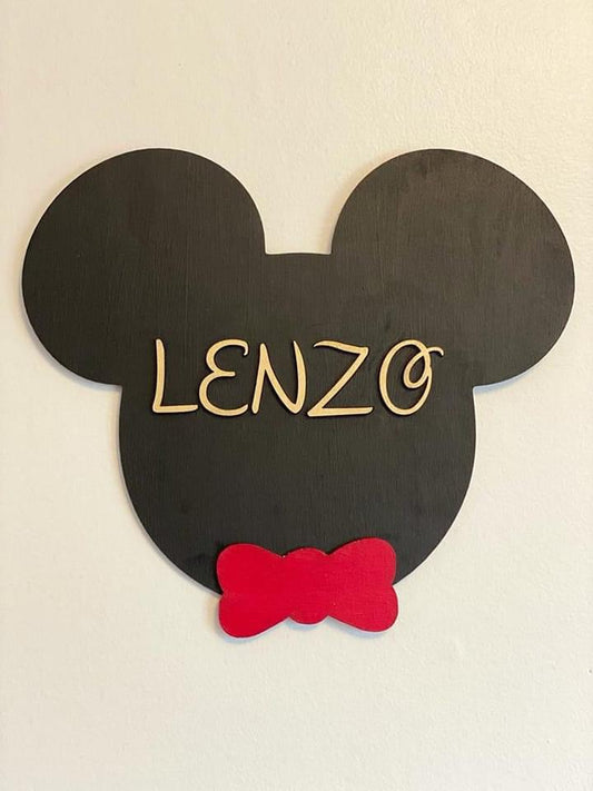 Micky Mouse Sign