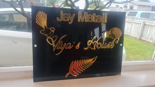 NZ themed house signs