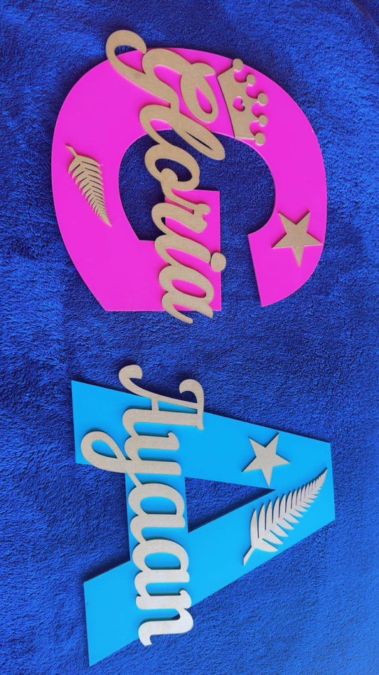 Name and Letter signs