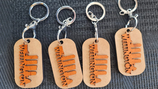 Wellington Key Rings