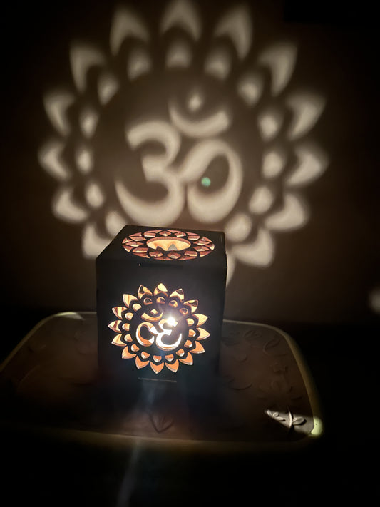 Wooden lamp -OM